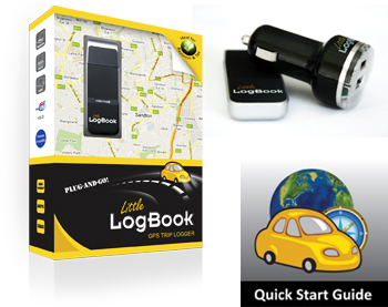 Little LogBook GPS Trip Logger - travel claims made easy!